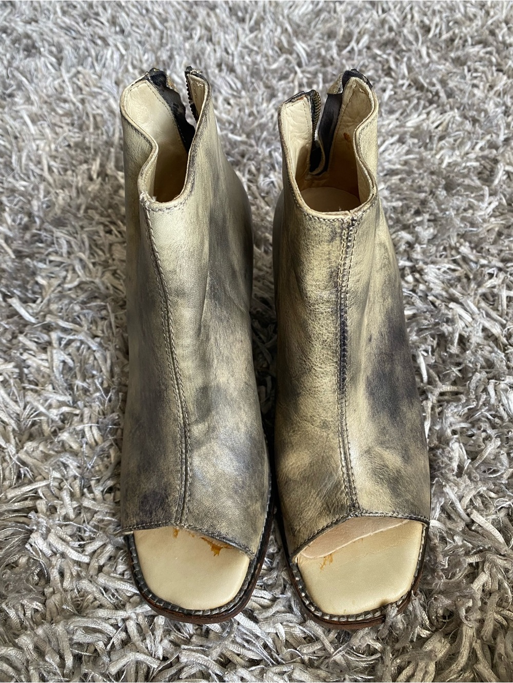 Bed |Stu Open-Toe Ankle Bootie size 7.5